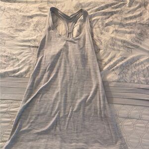 Lululemon Light Gray Tank Top